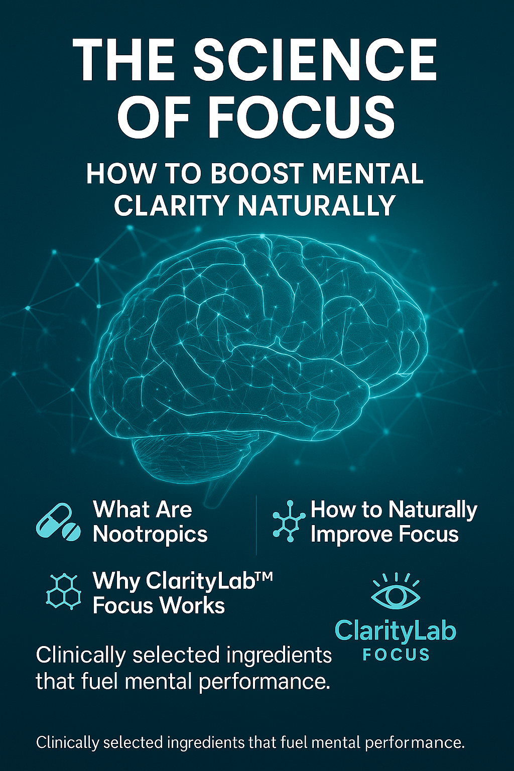 🧠 The Science of Focus: How to Boost Mental Clarity Naturally