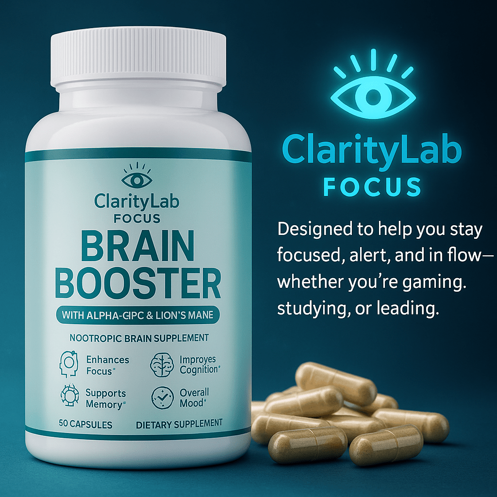 ClarityLab™ Focus — The Science of Limitless Concentration - ClarityLab™ Focus